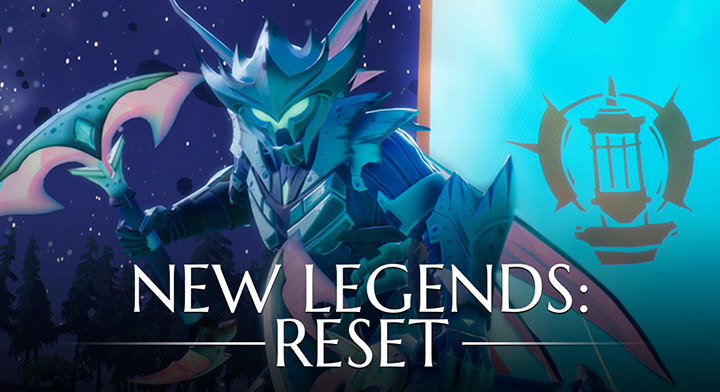 New Legends : Réinitialisation