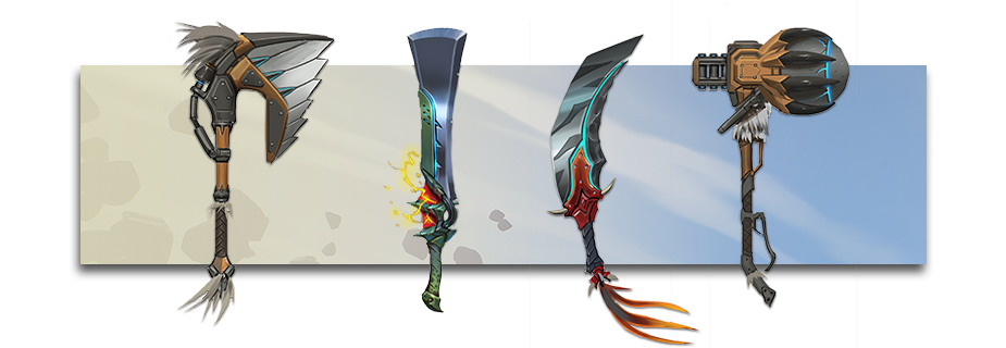 Dauntless Weapons