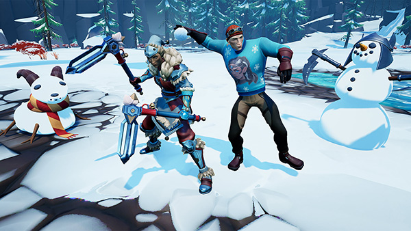 The Snowball Fight event