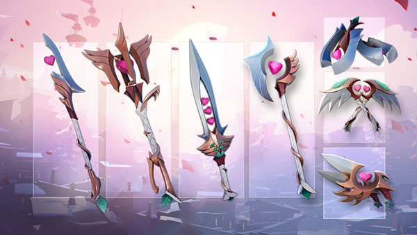 Heartgem weapon skins