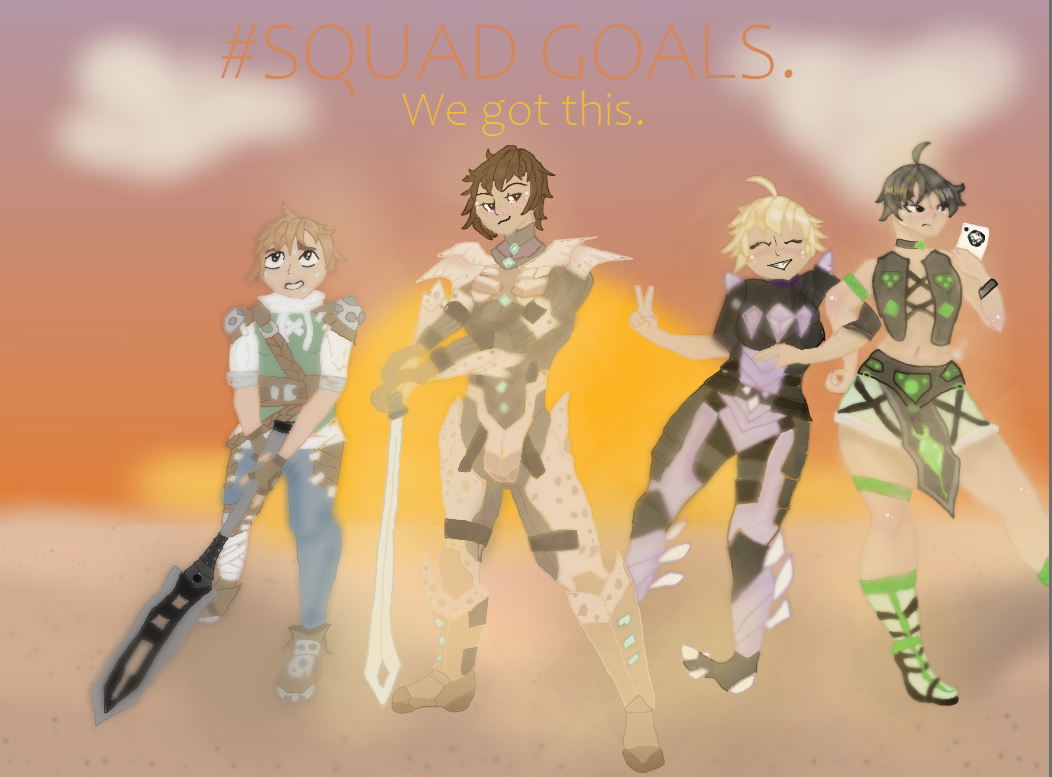 Squad Goals Art Contest Winners: FireflyOcean