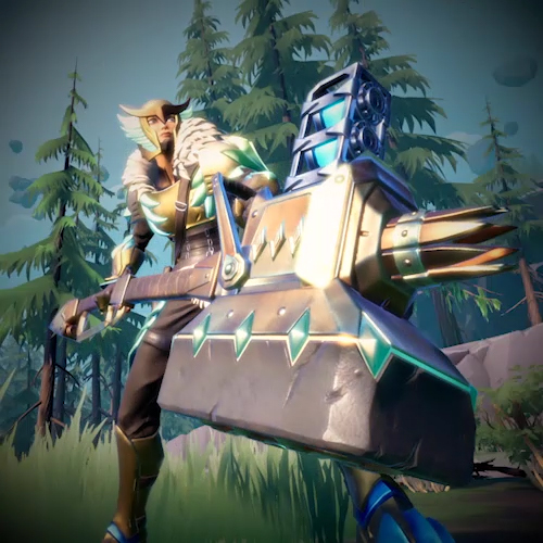 Dauntless - Twitch Prime Loot - Axe Cosmetic 